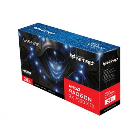 SAPPHIRE NITRO+ AMD RADEON RX 7900 XTX GAMING OC VAPOR-X 24GB GDDR6 DUAL HDMI / DUAL DP