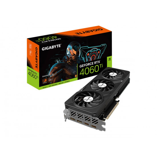 GIGABYTE RTX4060 Ti GAMING OC 8GB GDDR6 2xHDMI 2xDP