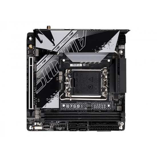 GIGABYTE B760I AORUS PRO LGA1700 2xDDR4 4xSATA 3xM.2 1xDP 1xHDMI