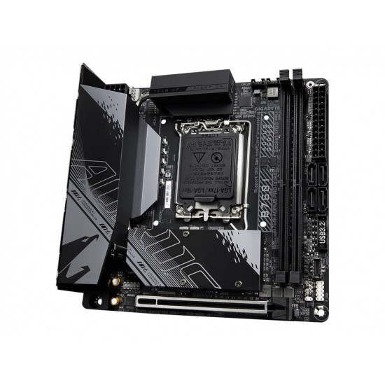 GIGABYTE B760I AORUS PRO LGA1700 2xDDR4 4xSATA 3xM.2 1xDP 1xHDMI