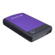 TRANSCEND 4TB StoreJet 25H3 USB 3.0 2.5 Rubber Case Anti-Shock Purple