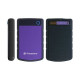 TRANSCEND 4TB StoreJet 25H3 USB 3.0 2.5 Rubber Case Anti-Shock Purple