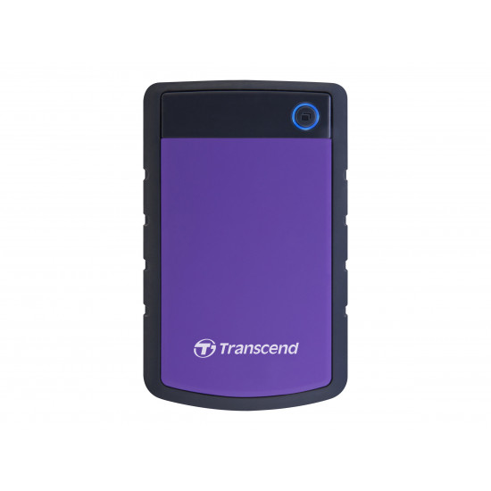 TRANSCEND 4TB StoreJet 25H3 USB 3.0 2.5 Rubber Case Anti-Shock Purple