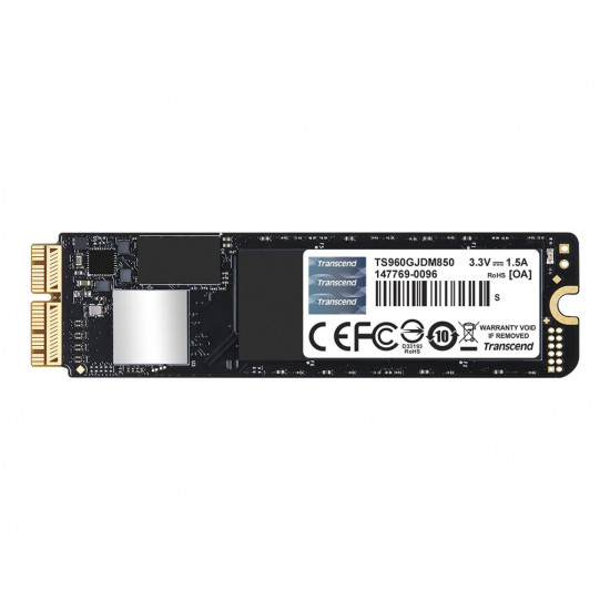 TRANSCEND 960GB JetDrive 855 PCIe SSD upgrade kit for Apple Mac