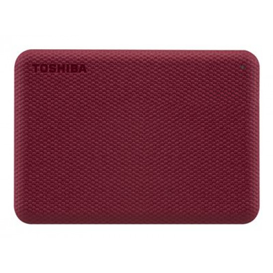 TOSHIBA Canvio Advance 4TB 2.5inch External Hard Drive USB 3.2 Gen1 Red