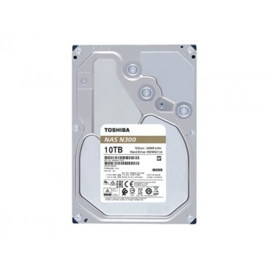 TOSHIBA N300 NAS Hard Drive 10TB 7200 rpm Buffer size 256MB 3.5inch