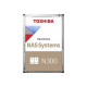 TOSHIBA N300 NAS Hard Drive 8TB SATA 3.5inch 7200rpm 256MB Retail