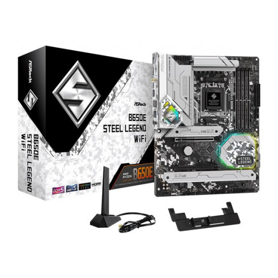 ASROCK B650E STEEL LEGEND WIFI AM5 ATX DDR5 2xSATA3 2xHyper M.2