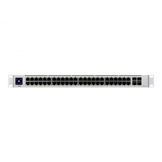 UBIQUITI USW-48-POE UniFi Managed Switch gen2 32x Gigabit POE+ ports / 16x Gigabit POE ports / 4x SFP 1GB Ports 32W per port