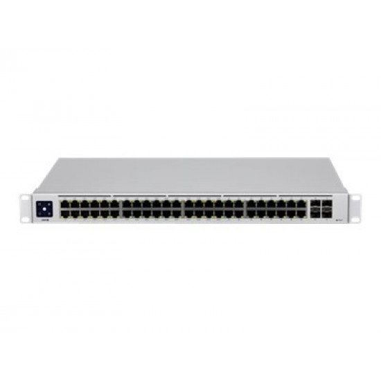 UBIQUITI USW-48-POE UniFi Managed Switch gen2 32x Gigabit POE+ ports / 16x Gigabit POE ports / 4x SFP 1GB Ports 32W per port