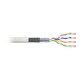 DIGITUS CAT 5e SF-UTP patch cable raw length 305m paper box AWG 26/7 PVC simplex color grey