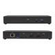 I-TEC Thunderbolt3/USB-C Dual DisplayPort 4K Docking Station 2x DP 1x GLAN 1x USB 3.1 2xUSB 3.0 2xUSB-C Data 1x Autio/Mic 85W PD KL