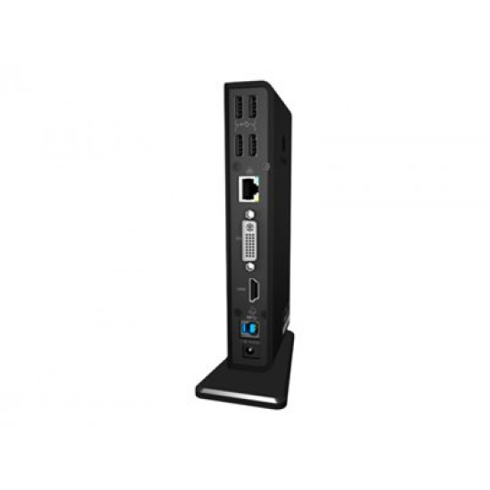 ICY BOX IB-DK2241AC Multi Docking Station for Notebooks and PCs 2x USB 3.0 HDMI Black