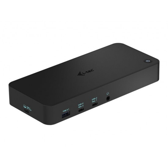 I-TEC USB 3.0 / USB-C / Thunderbolt 3x 4K Docking Station + Power Delivery 100W