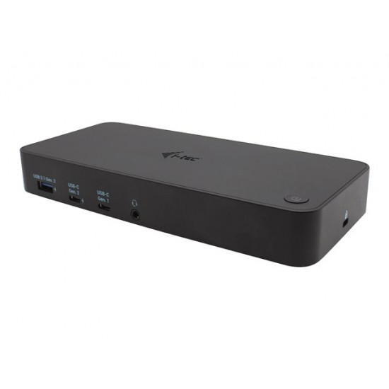 I-TEC USB 3.0 / USB-C / Thunderbolt 3x 4K Docking Station + Power Delivery 100W