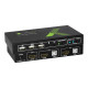 TECHLY 028696 2-port HDMI/USB KVM switch 2x1 with audio