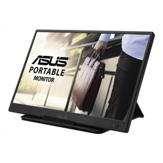 ASUS MON MB165B 15.6inch Mobile TN WXGA 10ms Tr+Tf 60Hz 220cd/m2 3-year warranty Exchange on site D+1