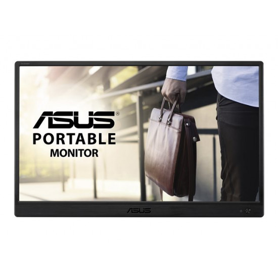 ASUS MON MB165B 15.6inch Mobile TN WXGA 10ms Tr+Tf 60Hz 220cd/m2 3-year warranty Exchange on site D+1