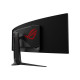 ASUS ROG Swift OLED PG49WCD 49inch OLED Curved 1800R 5120x1440 250cd/m2 0.03ms HDMI DP USB-C 2xUSB 3.2 G1 Type A 2xUSB 2.0 Type A