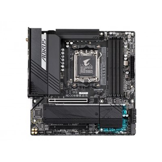 GIGABYTE B650M AORUS ELITE AX AM5 4xDDR5 4xSATA 3xM.2 1xHDMI 1xDP