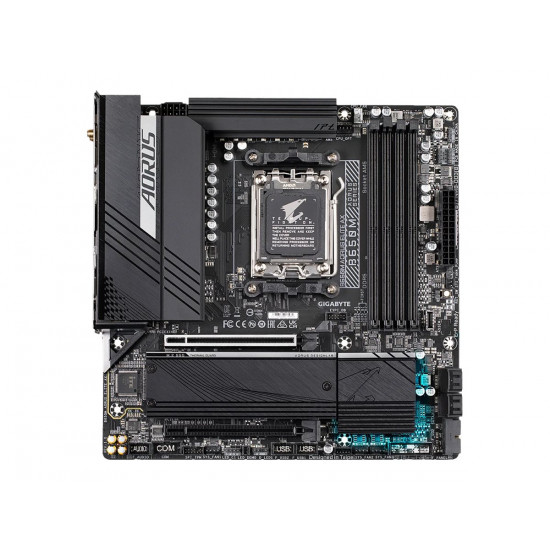 GIGABYTE B650M AORUS ELITE AX AM5 4xDDR5 4xSATA 3xM.2 1xHDMI 1xDP