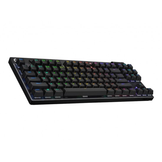 LOGITECH G PRO X TKL LIGHTSPEED Gaming Keyboard BLACK (US) INTL 2.4GHZ/BT TACTILE