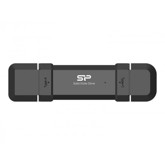 SILICON POWER DS72 1TB USB-A USB-C 1050/850 MB/s External SSD Black