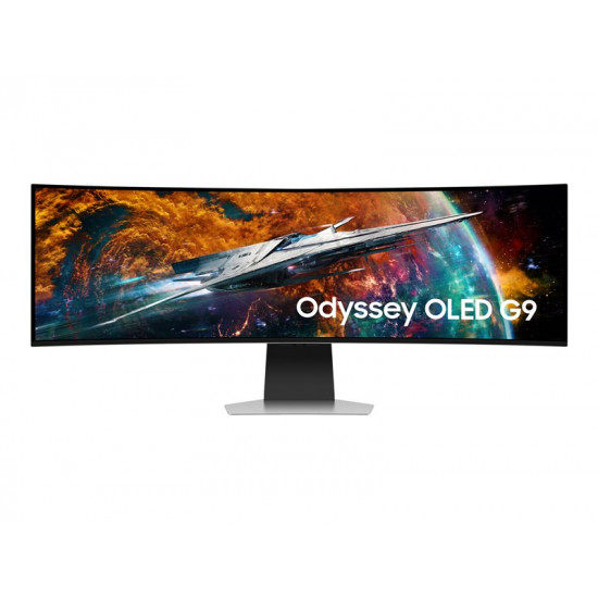 SAMSUNG Odyssey G9 49inch Curved OLED DQHD 240Hz 250cd/m2 HDMI micro HDMI DP HuB USB Bluetooth WLAN Black