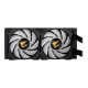 GIGABYTE AORUS WATERFORCE X 240 All-in-one Liquid Cooler with Circular LCD Display RGB Fusion 2.0 Triple 120mm ARGB