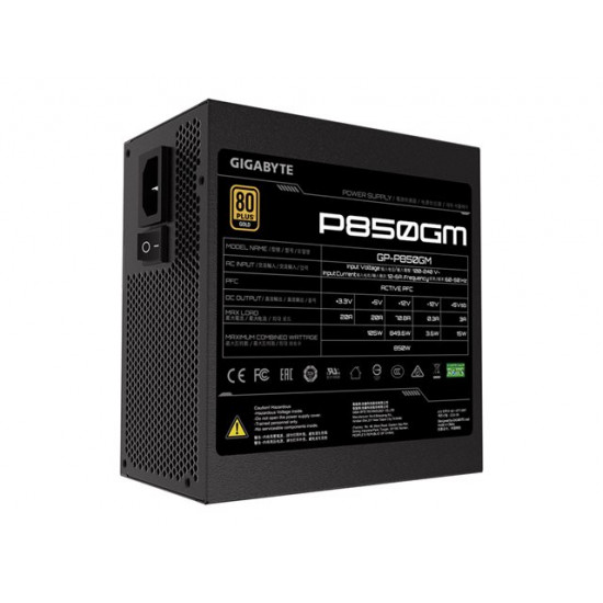 GIGABYTE POWER SUPPLY 850W 80+ Gold