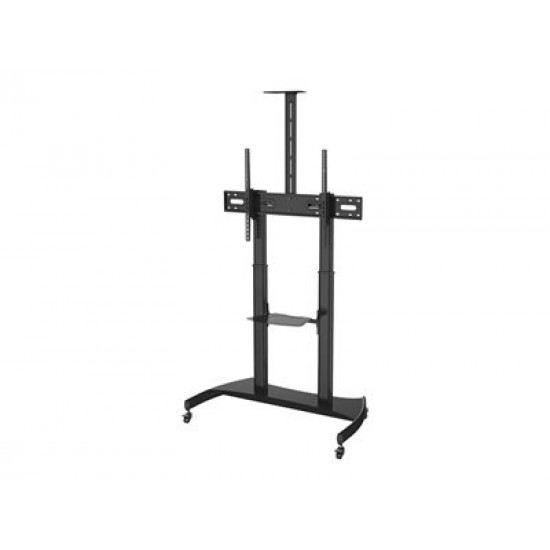 NEOMOUNTS TV/Monitor Mobile FloorStand 60-100inch max 100kg height 134-166cm tilt black