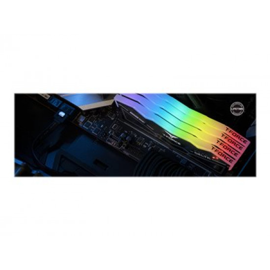 TEAMGROUP T-Force Delta RGB DDR5 32GB 2x16GB 6200MHz CL38 1.25V DIMM