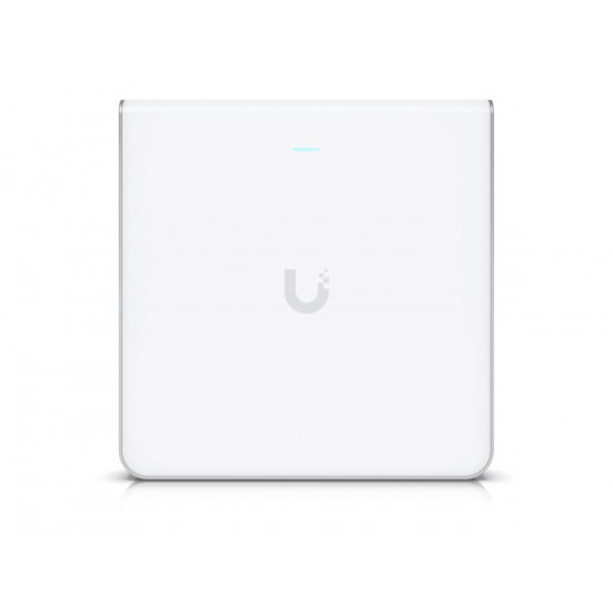 UBIQUITI U6-Enterprise-IW In-Wall Access point Dual Band WiFi 6E 4x4 MIMO 1xRJ45 2.5Gb/s PoE+ 4x RJ45 1000Mb/s