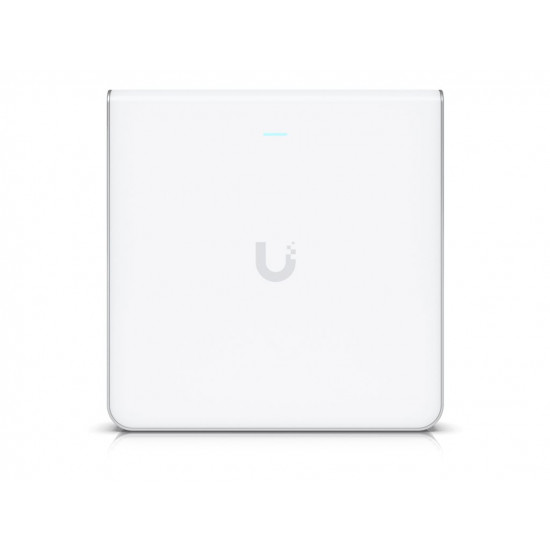 UBIQUITI U6-Enterprise-IW In-Wall Access point Dual Band WiFi 6E 4x4 MIMO 1xRJ45 2.5Gb/s PoE+ 4x RJ45 1000Mb/s