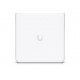 UBIQUITI U6-Enterprise-IW In-Wall Access point Dual Band WiFi 6E 4x4 MIMO 1xRJ45 2.5Gb/s PoE+ 4x RJ45 1000Mb/s