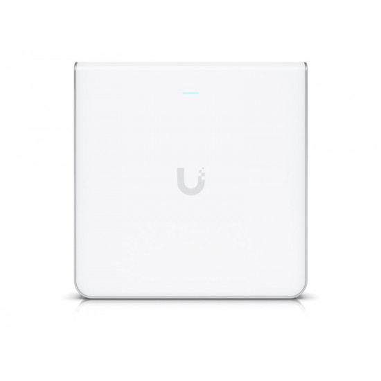 UBIQUITI U6-Enterprise-IW In-Wall Access point Dual Band WiFi 6E 4x4 MIMO 1xRJ45 2.5Gb/s PoE+ 4x RJ45 1000Mb/s