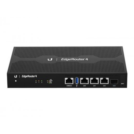 UBIQUITI ER-4 Ubiquiti EdgeRouter ER-4 - 4-Port Gigabit Router with 1 SFP Port