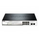 D-LINK 10-Port Layer2 PoE Smart Managed Gigabit Switch dlink green 3.0 8x 10/100/1000Mbit/s TP RJ-45 PoE Port 802.3af/at