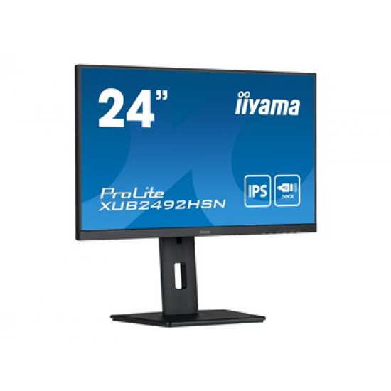 IIYAMA XUB2492HSN-B5 23.8inch IPS 1920x1080 250cd/m2 4ms HDMI DP USB