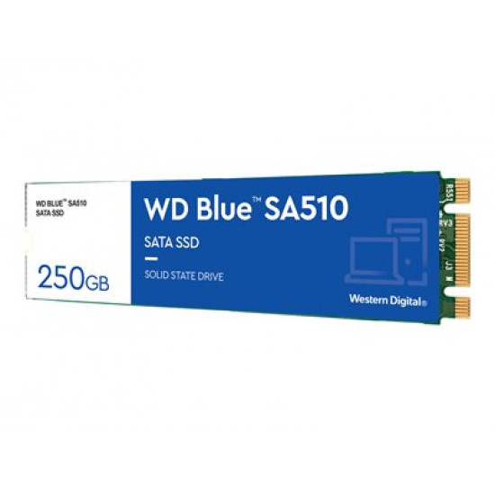 WD Blue SA510 SSD 250GB M.2 2280 SATA III 6Gb/s internal single-packed