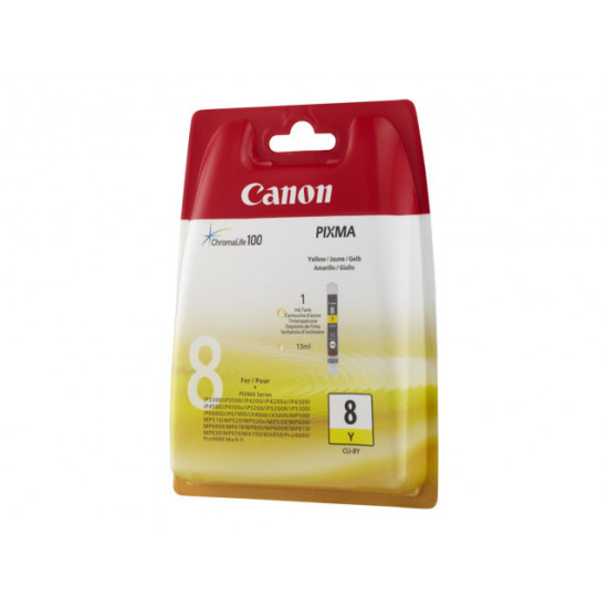 CANON CLI-8Y ink yellow 13ml for Pixma MP800 500 iX4000 iX5000