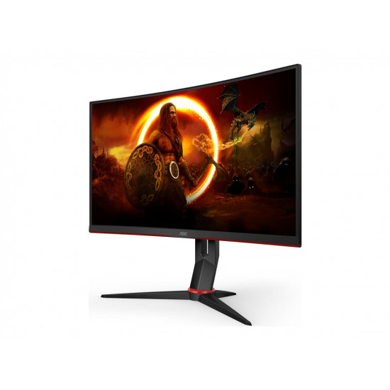 AOC CQ27G2S/BK 27inch QHD VA 16:9 144Hz 4ms HDMI 2.0x2 DisplayPort 1.2x1 USB 3.0