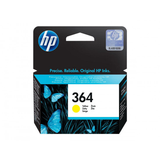 HP 364 ink yellow Vivera blister Photosmart C5380 C6380 D5460 B8550