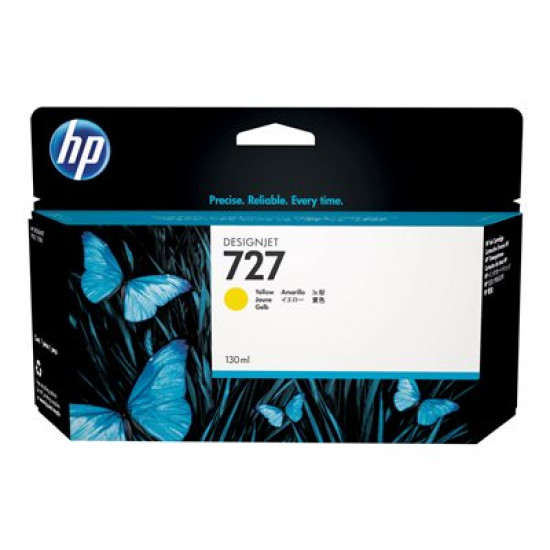 HP 727 Ink Yellow 130ml T920 T1500