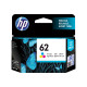 HP 62 Tri-color Original Ink Cartridge