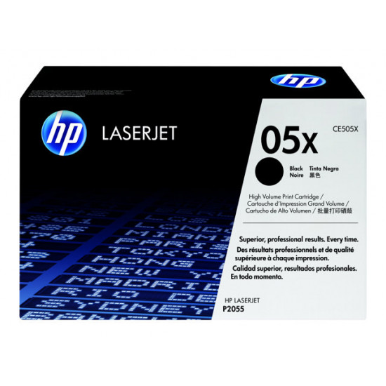 HP Toner CE505X schwarz HV LaserJet P2055