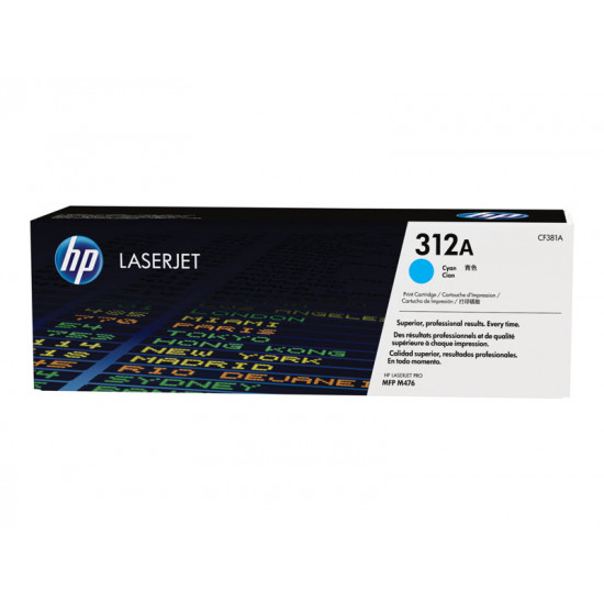 HP 312A Cyan Toner LaserJet Pro 400 color MFP M476 2700 pages