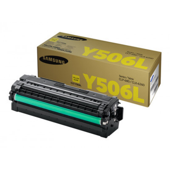 SAMSUNG original Toner cartridge LT-Y506L/ELS High Yield Yellow Toner cartridge SU515A