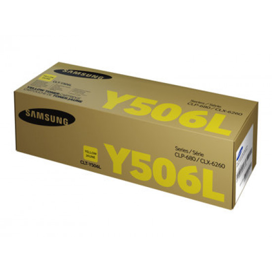 SAMSUNG original Toner cartridge LT-Y506L/ELS High Yield Yellow Toner cartridge SU515A