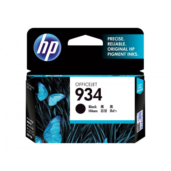 HP 934 original ink cartridge black standard capacity 1-pack